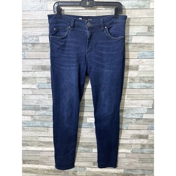 Women’s Kut From The Kloth Denim Jeans Dark Wash Skinny Leg Size 10 - Picture 1 of 16